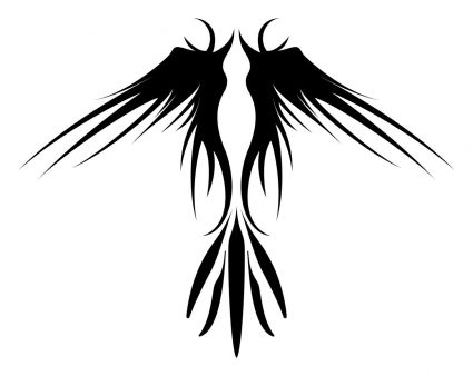 Tribal Bird Pics Tattoo